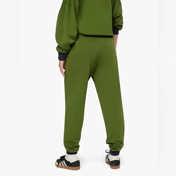 NWT $196 REVOLVE We Wore What SET crewneck sweatshirt & matching slim fit jogger - Picture 6 of 16